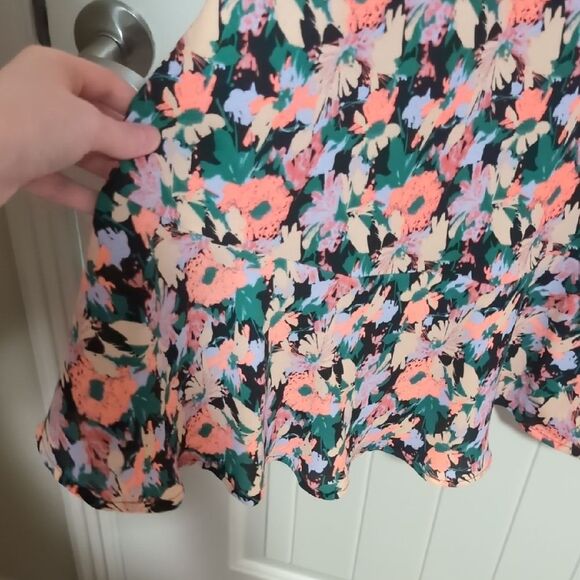 J. Crew Floral Midi Dress Size 6 - Picture 8 of 13